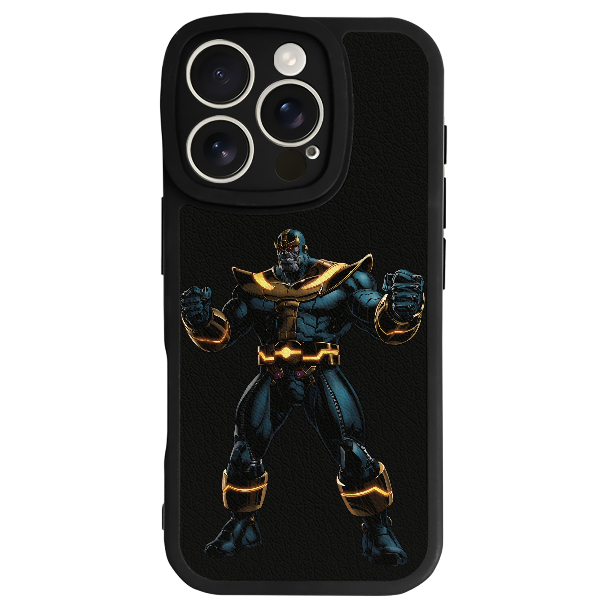 （画像用） アベンジャーズ The Avengers 【iPhone 16シリーズ対応】シリコンスマホケース（レザー調） 材質：シリコン